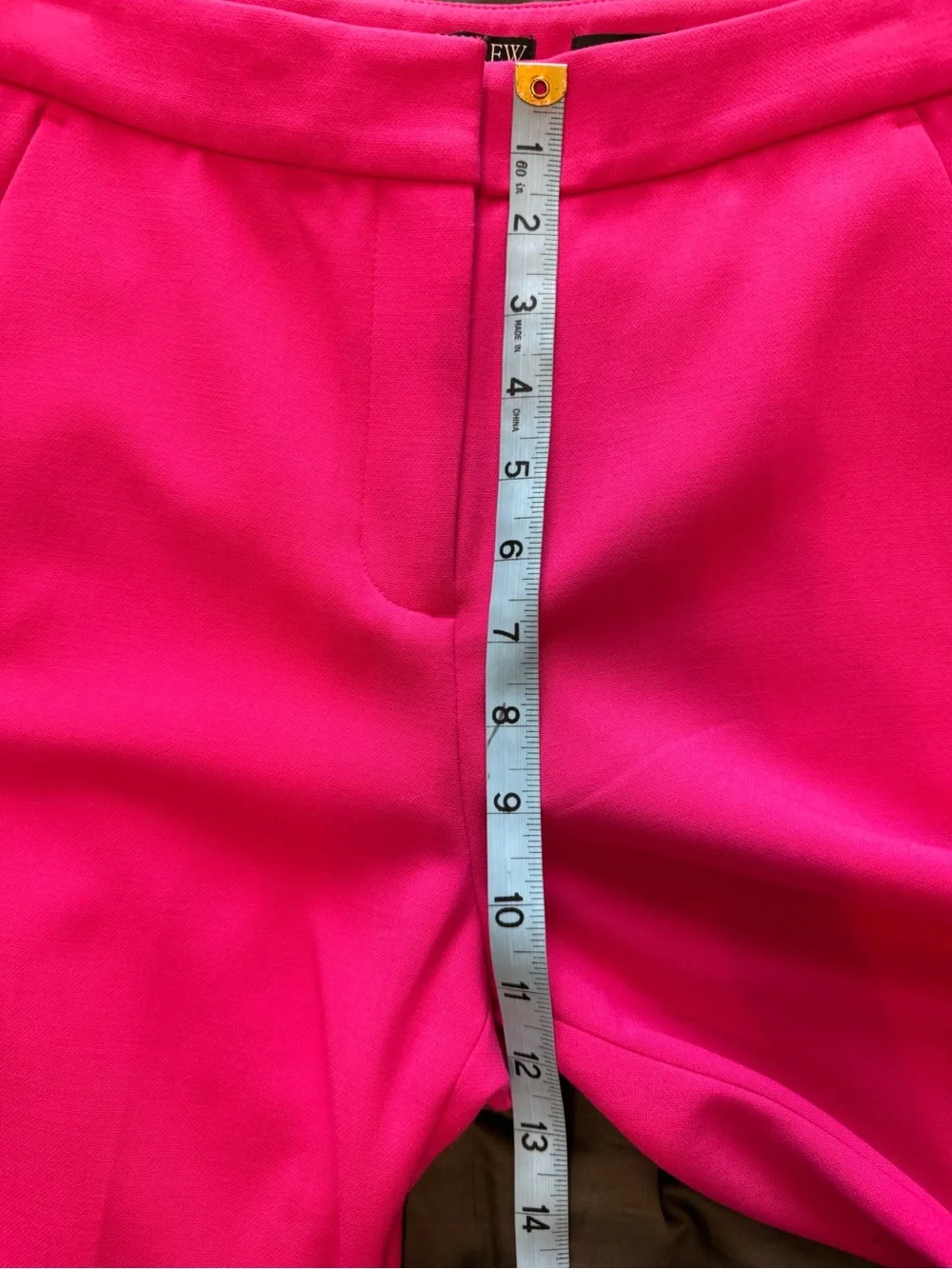 J Crew Kate Straight Leg Pant in Four Season Stretch BK251 Pink Pants Size 4